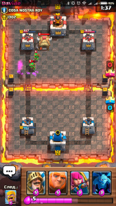 Clash Royale бой
